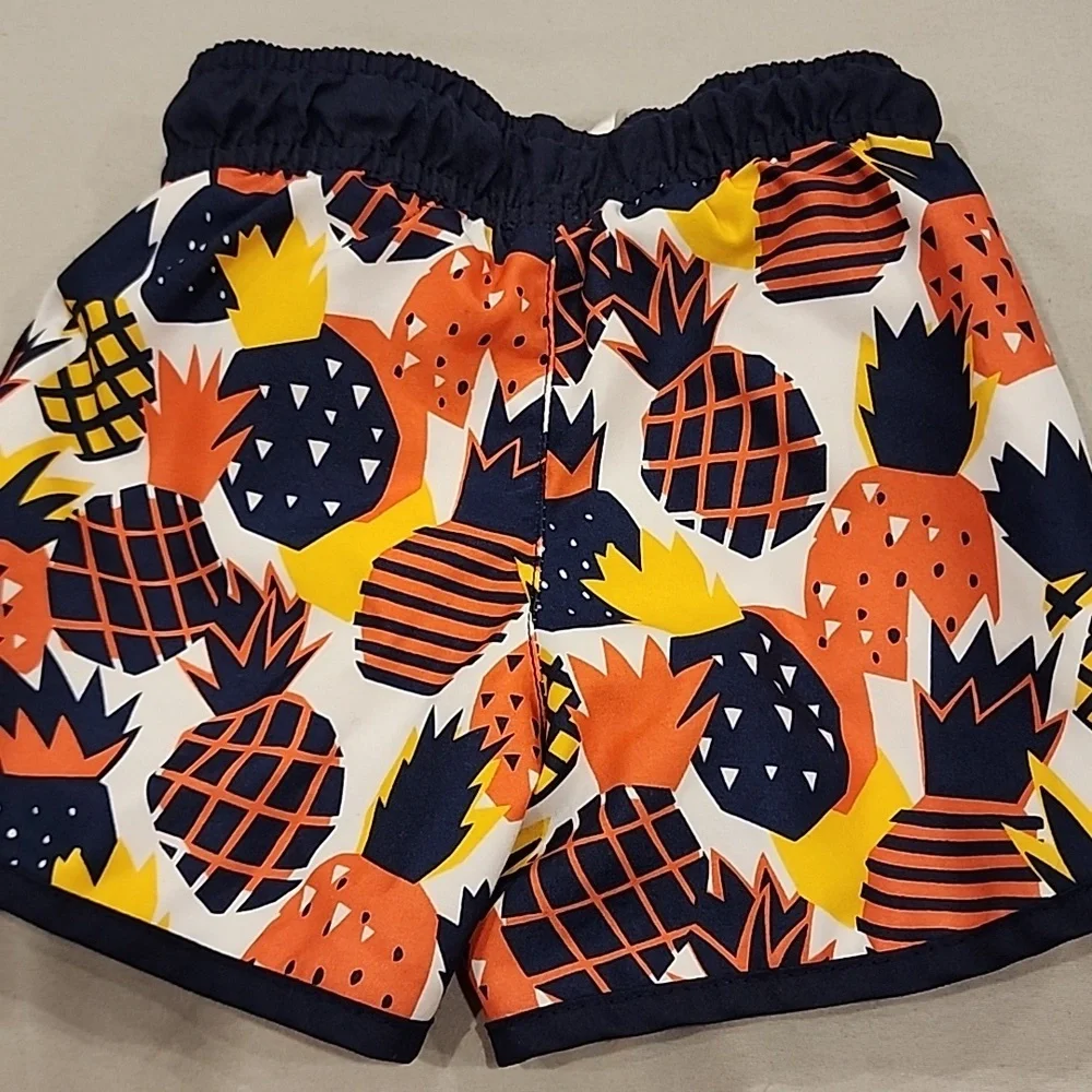 Cat & Jack swim trunks Pineapple - Picture 5 of 7